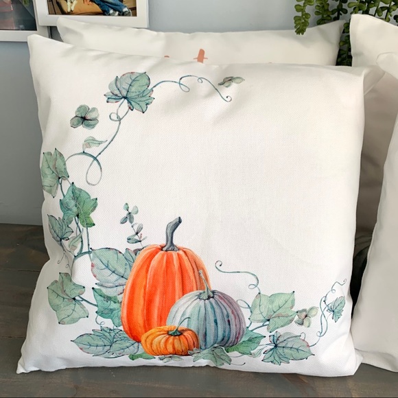 Multicolored Autumn Harvest Fall Pillowcase Set - Picture 5 of 7